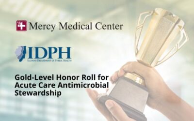 Aurora’s Mercy Medical Center Named to Gold-Level on IDPH’s Acute Care Antimicrobial Stewardship Honor Roll