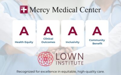 Mercy Medical Center Earns “A” Grades in Four Categories on  Lown Institute’s Hospitals Index